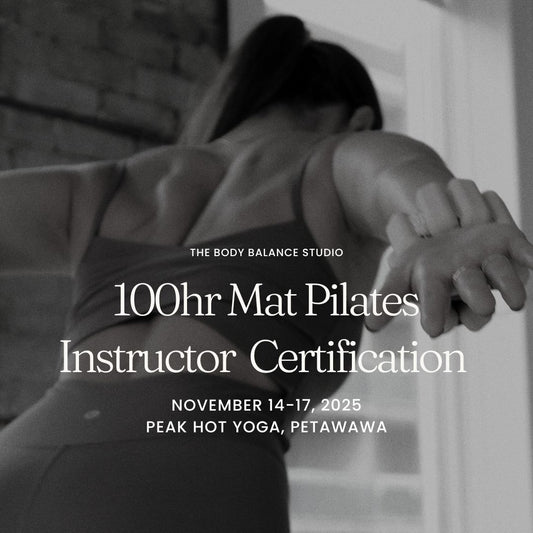 100hr Mat Pilates Certification - PEAK HOT YOGA, PETAWAWA Nov 2025