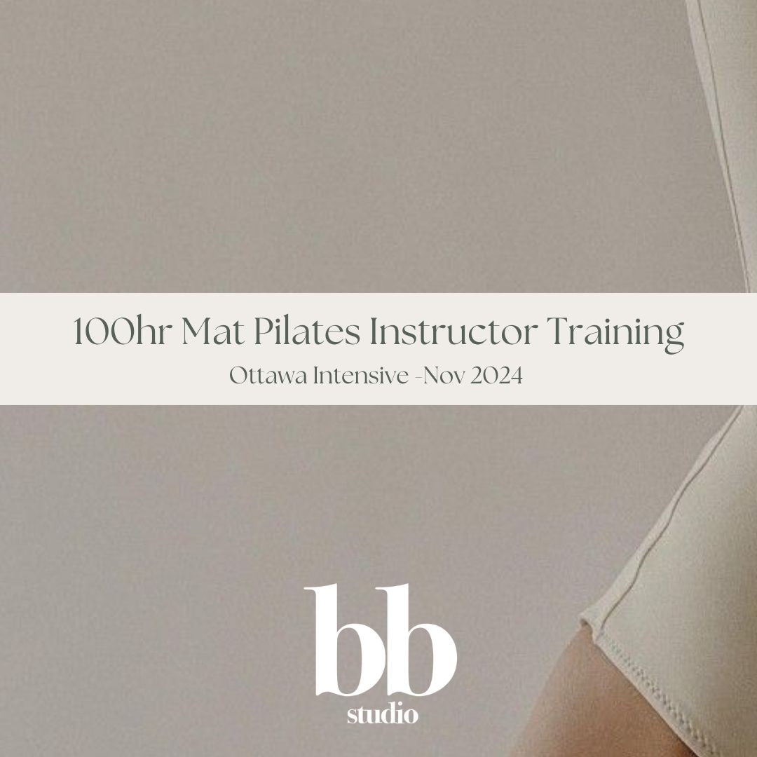 100hr Mat Pilates Certification - OTTAWA 2024